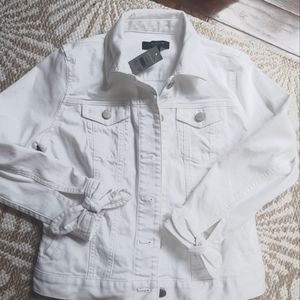 NWT Ann Taylor Denim Jacket XSP